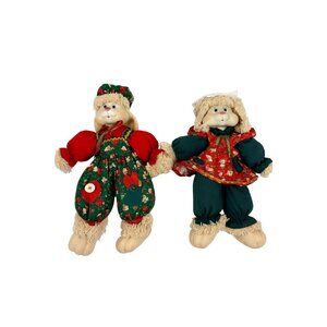 Hip and Hop Bunny Rabbit Stuffed Christmas House of Lloyd Hip & Hop Bunny Holida